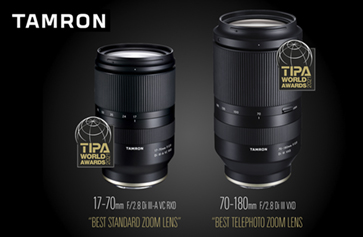 Tamron galardonado con dos Premios TIPA 2021